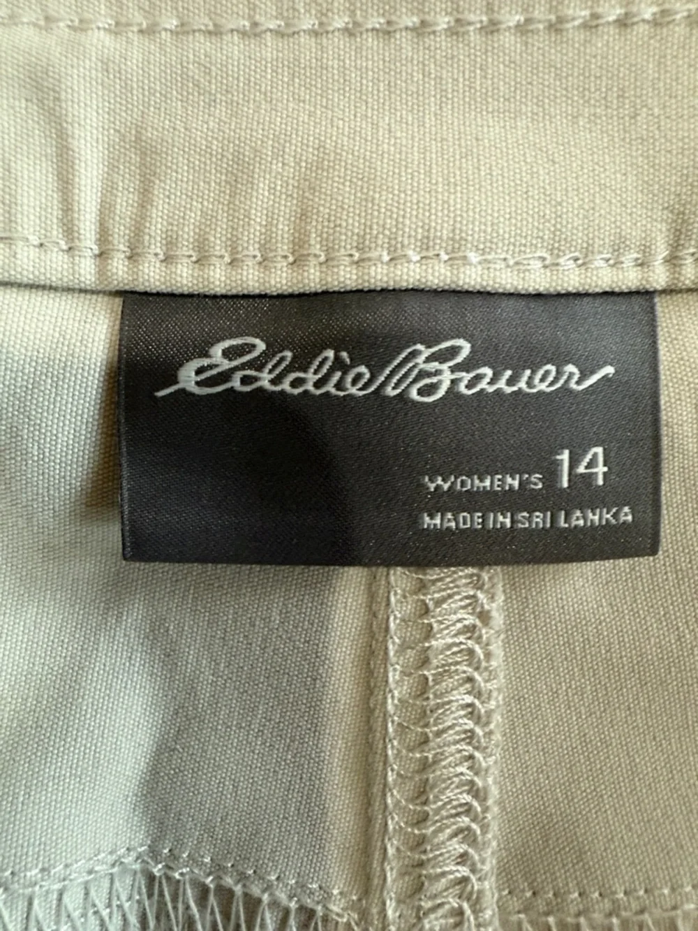 Eddie Bauer Woman’s Beige Casual Chinos - Picture 2 of 7